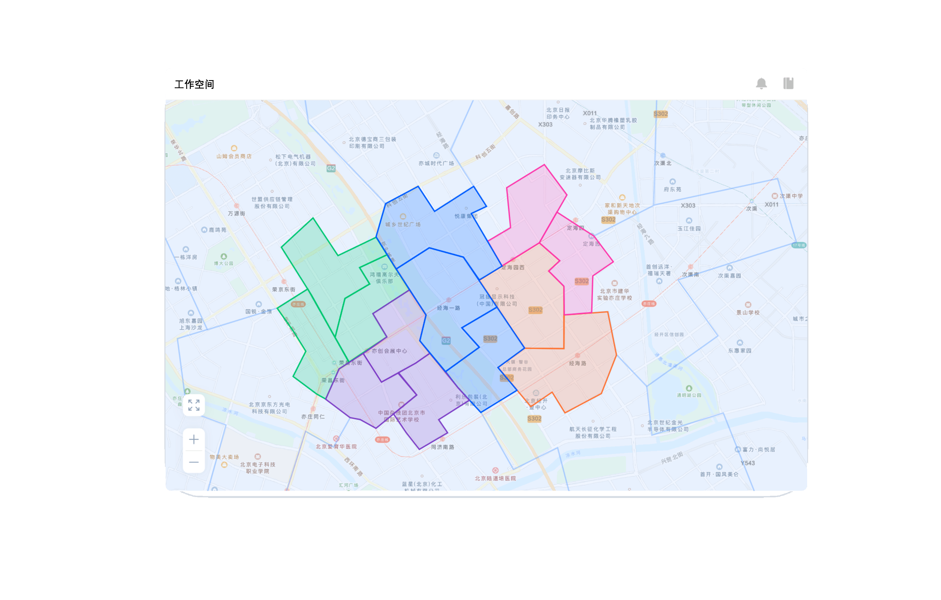 地图区域绘制